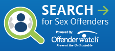 Search for Sex Offenders Powered by Offender watch